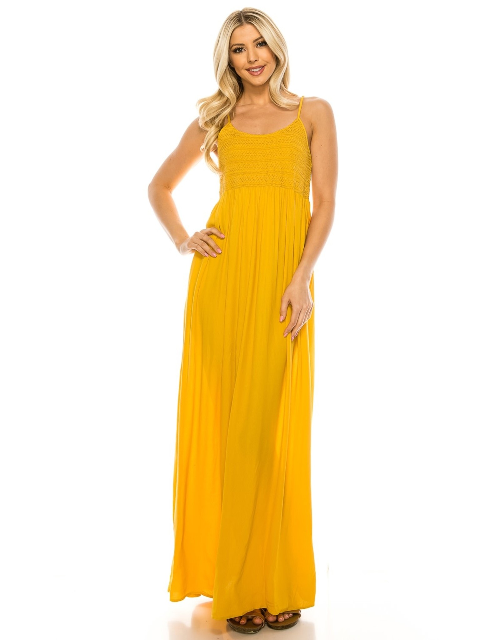 Mustard Maxi Dress