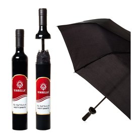 Wine Bottle Umbrella - Misty Spirits