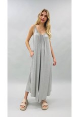 Soft Knit Jumpsuit Grey