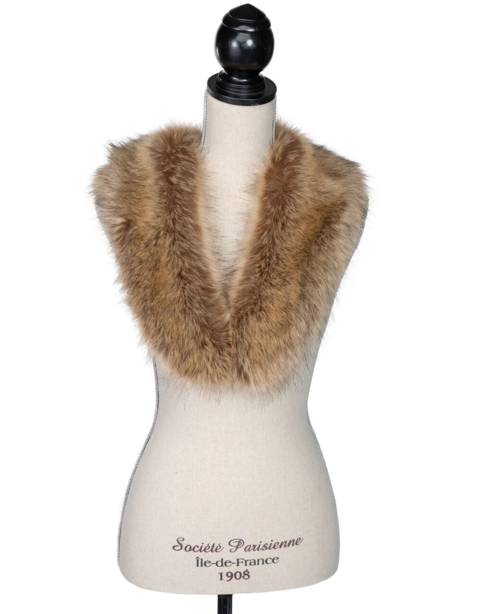 Tawny Faux Fur Collar