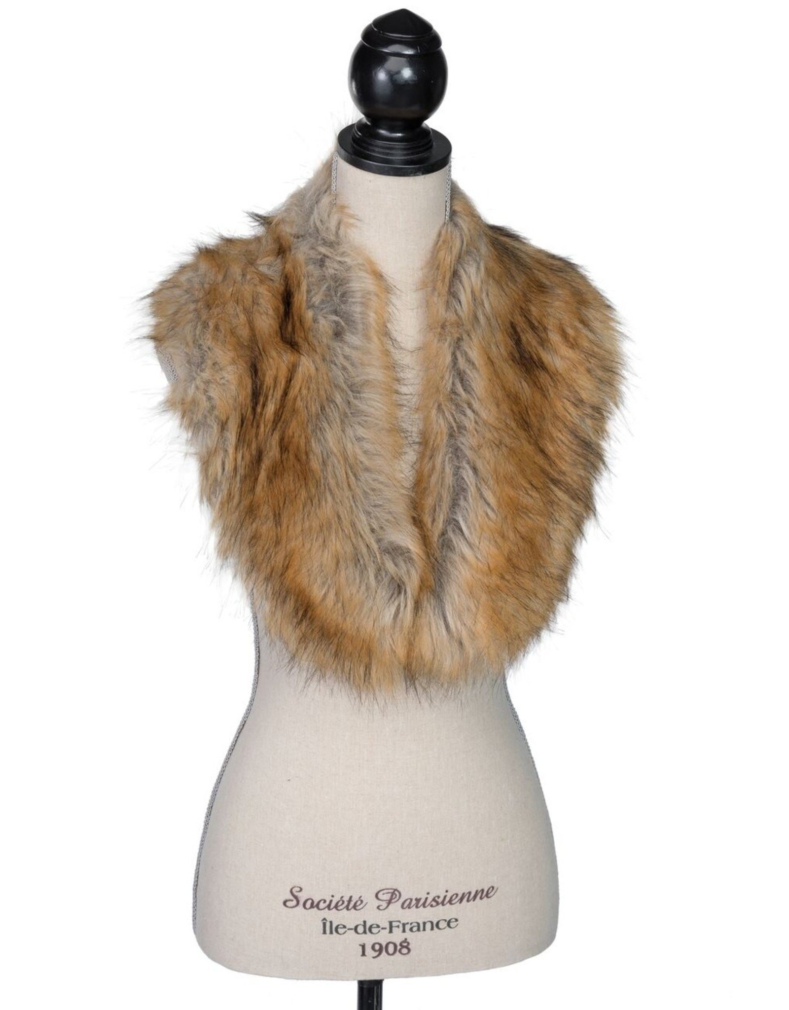 Tawny Faux Fur Collar