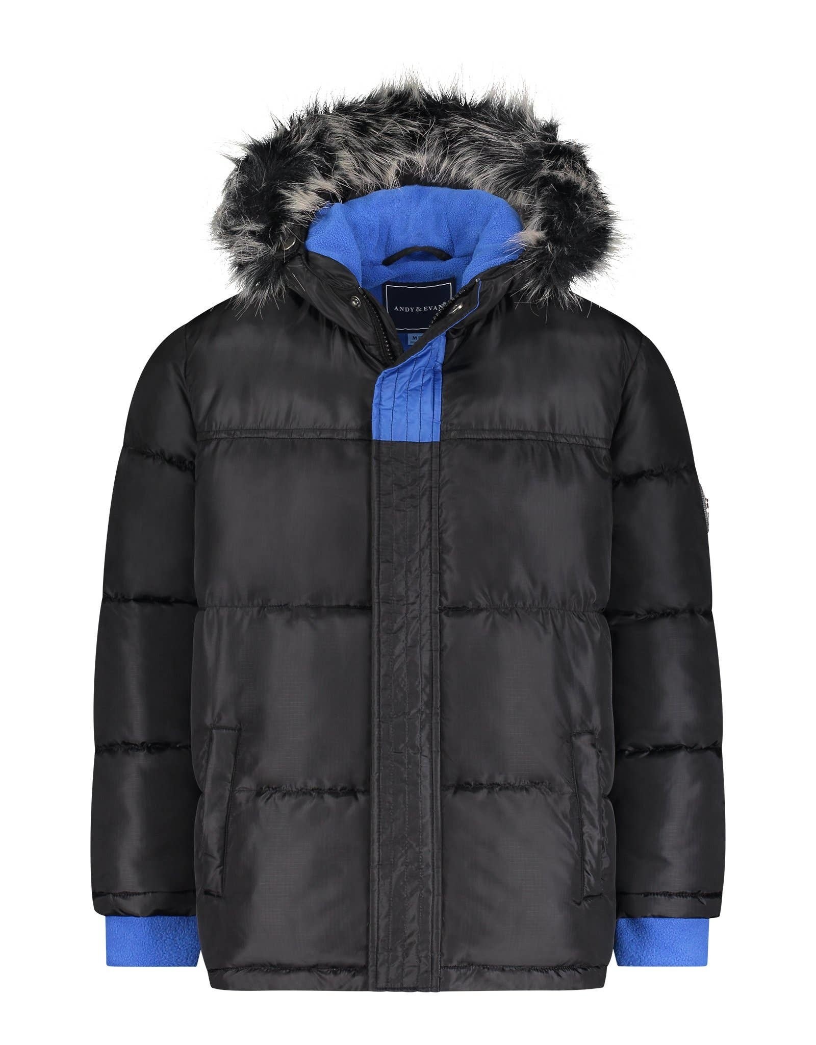 Boys Nordic Coat w/Detachable Faux Fur Hood