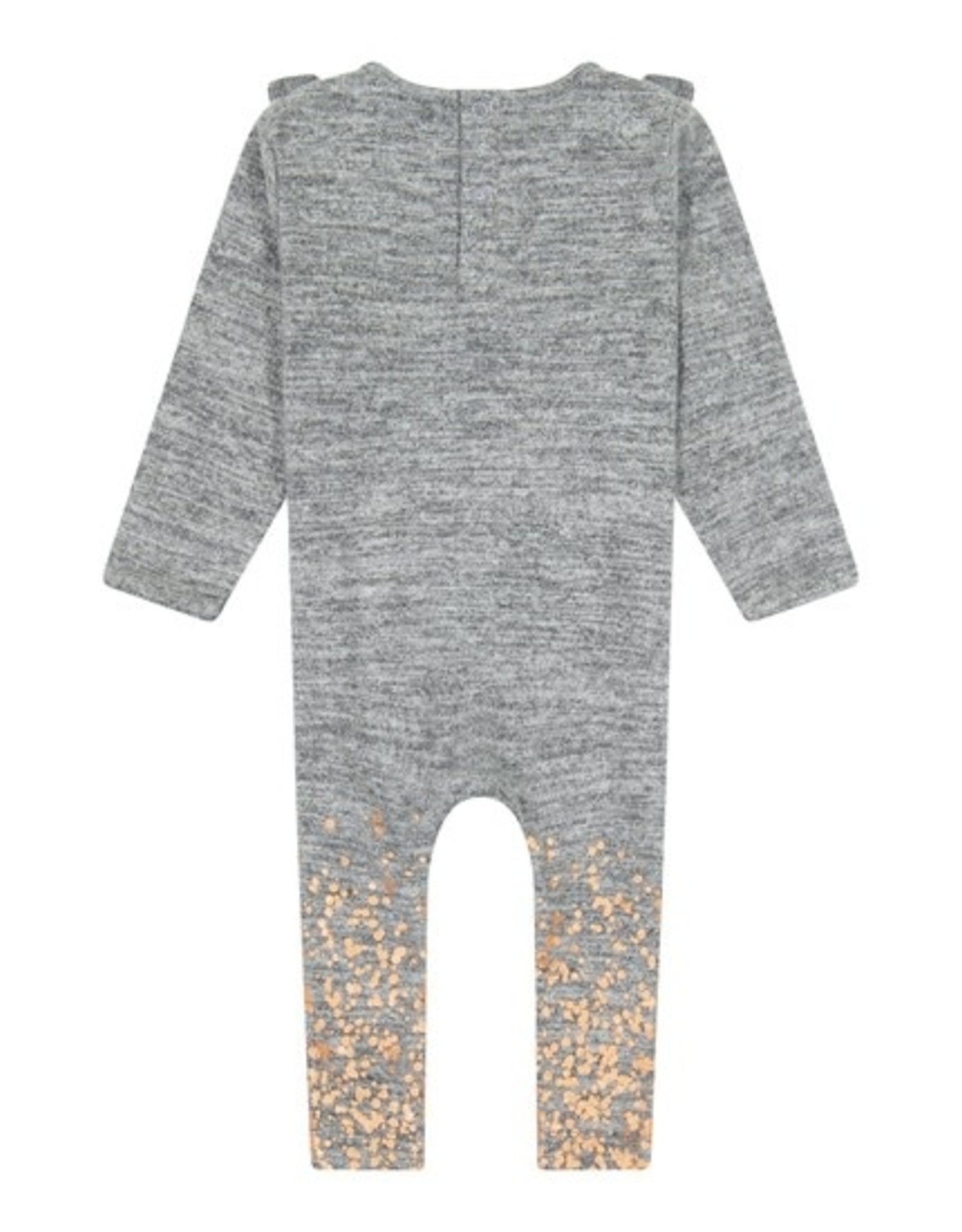 Baby Girls Glitter Sweater Coverall