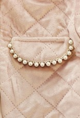 Girls' Quilted Crop Jkt - Pink