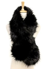 Faux Fur Pull Through Scarf