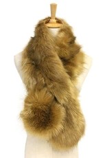 Faux Fur Pull Through Scarf