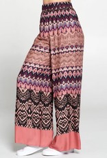 Boho Print Palazzo Pants