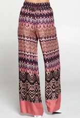 Boho Print Palazzo Pants