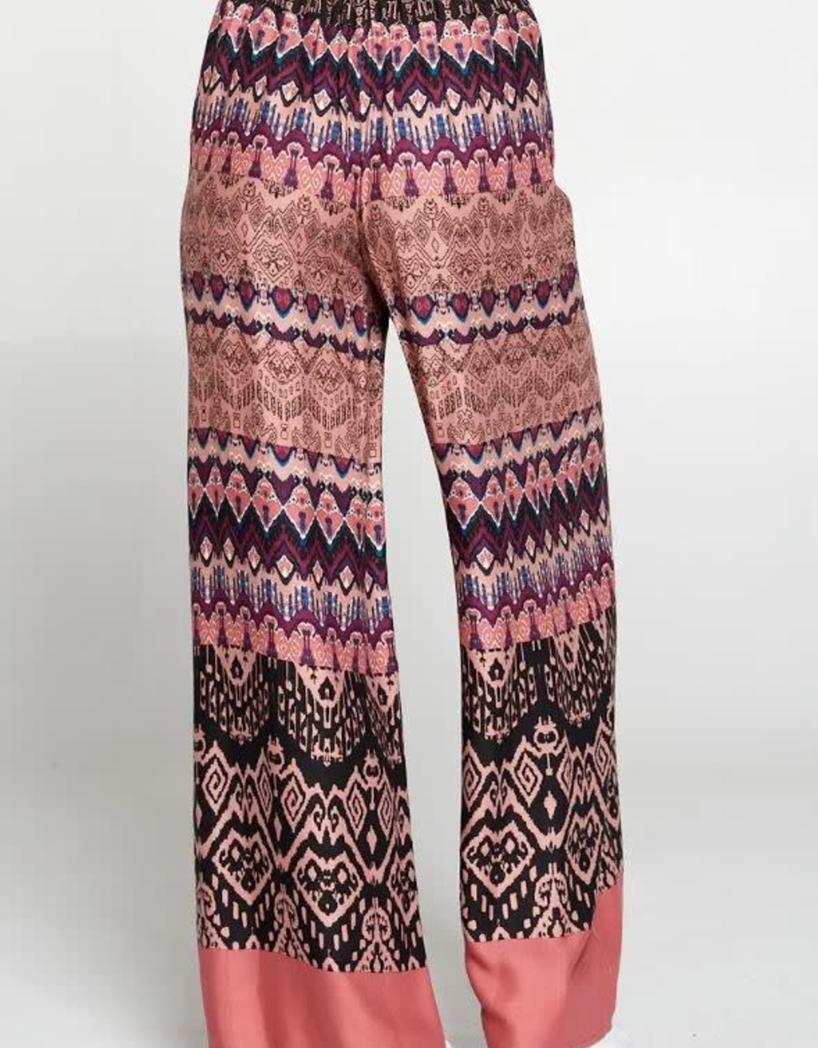 Boho Print Palazzo Pants