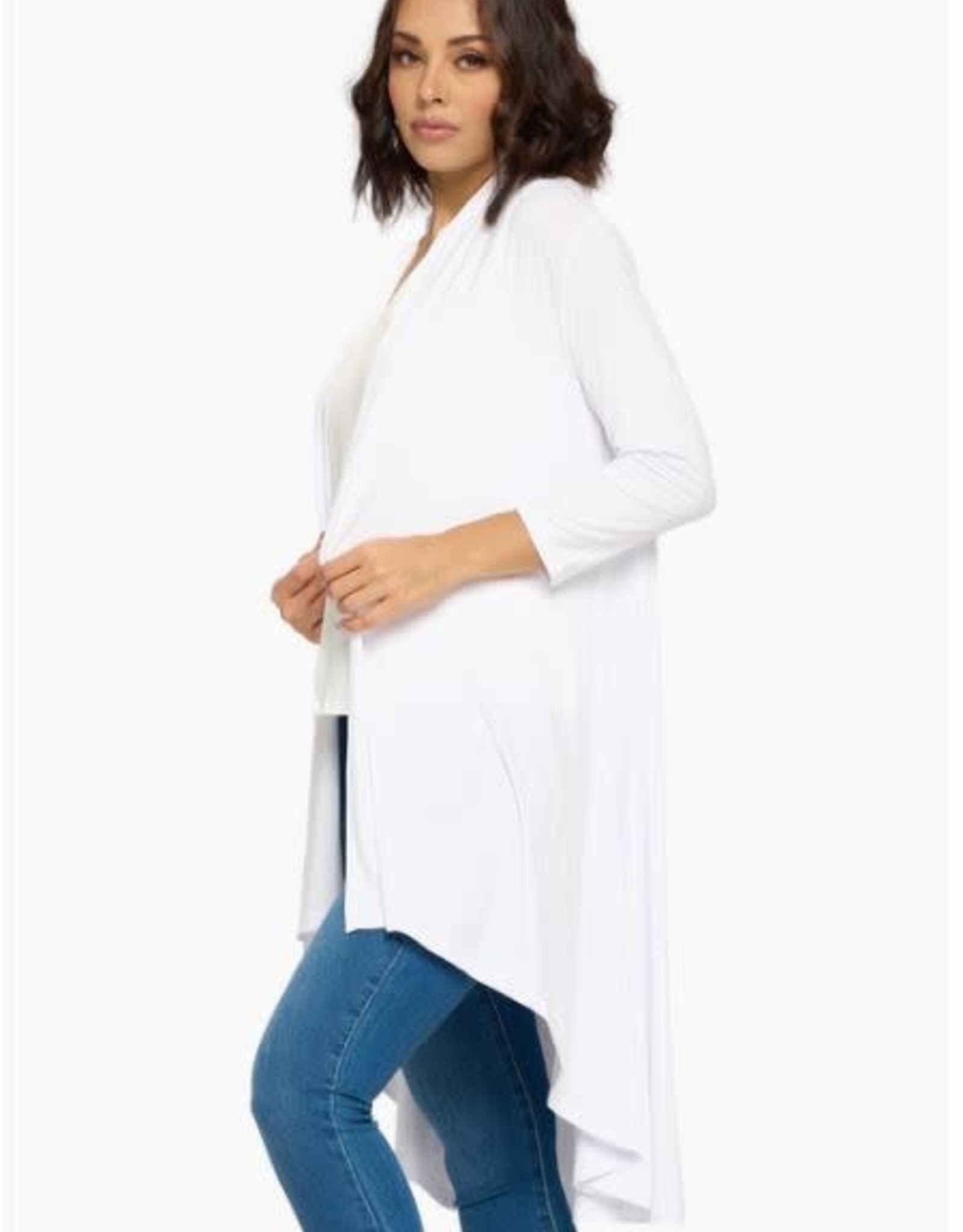 White Bamboo Cardigan