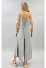 Soft Knit Jumpsuit Grey