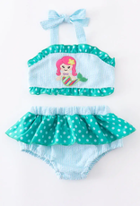 Girl Mermaid Swimsuit Set
