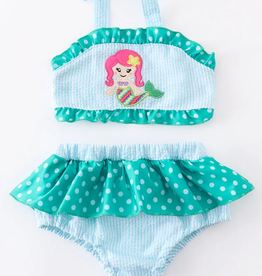 Girl Mermaid Swimsuit Set