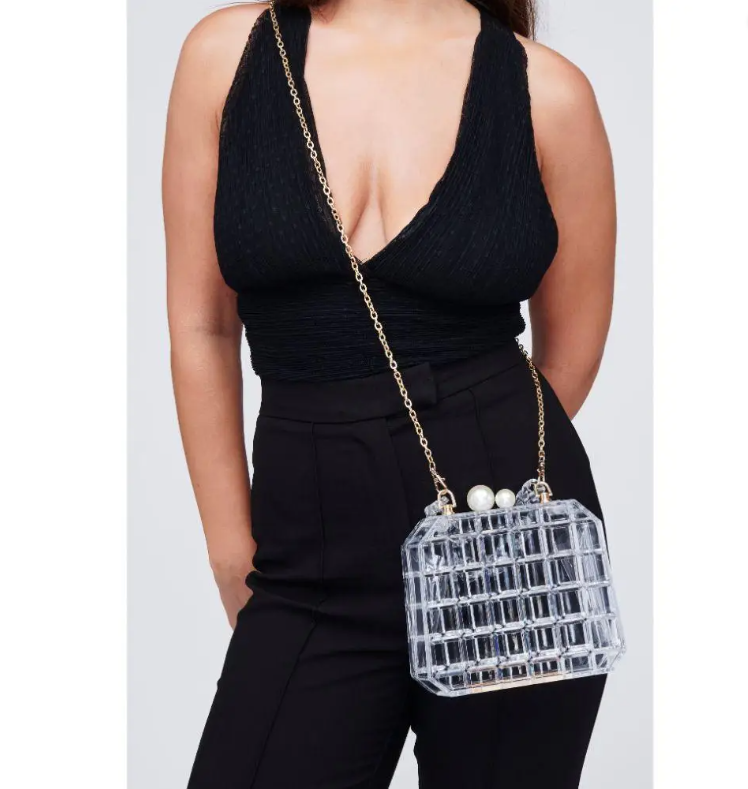 Clear hotsell evening bag