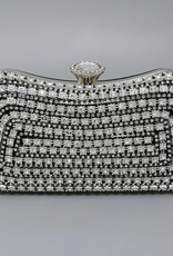 Glass Stone Clutch