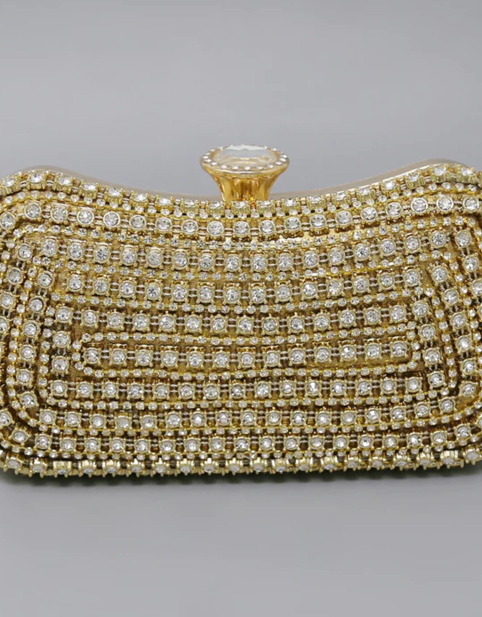 Glass Stone Clutch