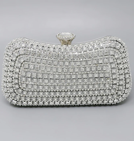 Glass Stone Clutch