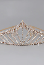 Rhinestone Pave Tiara