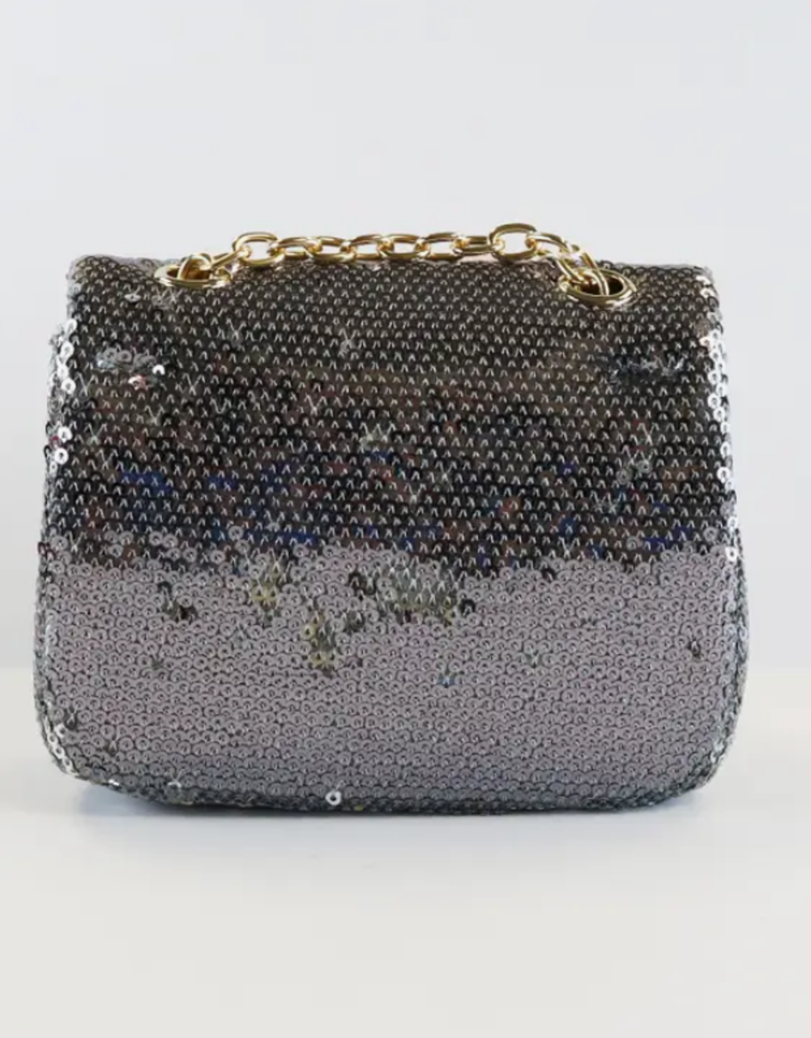 Girls' Floral Sequin Bag