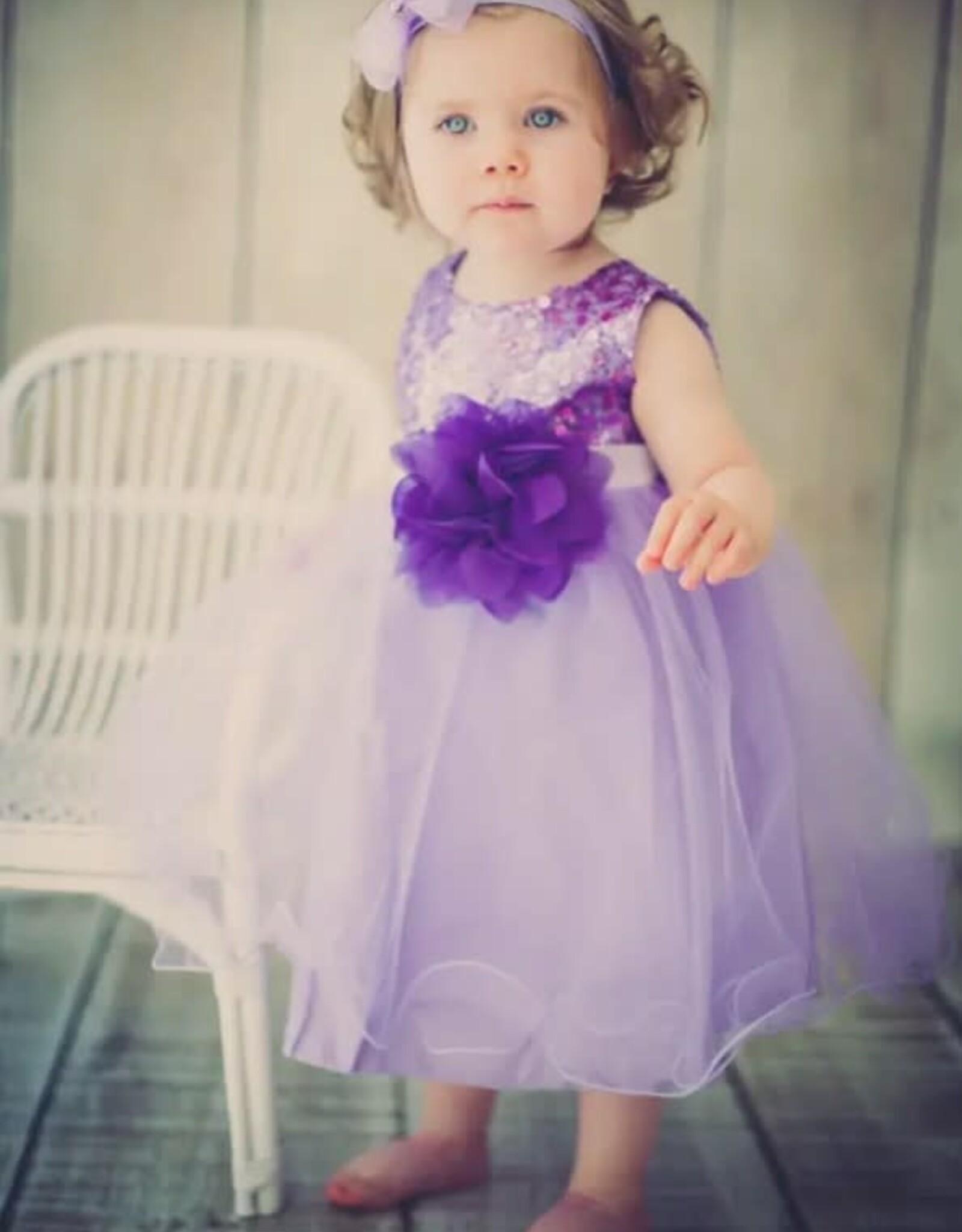 Baby Sequin Party Dress