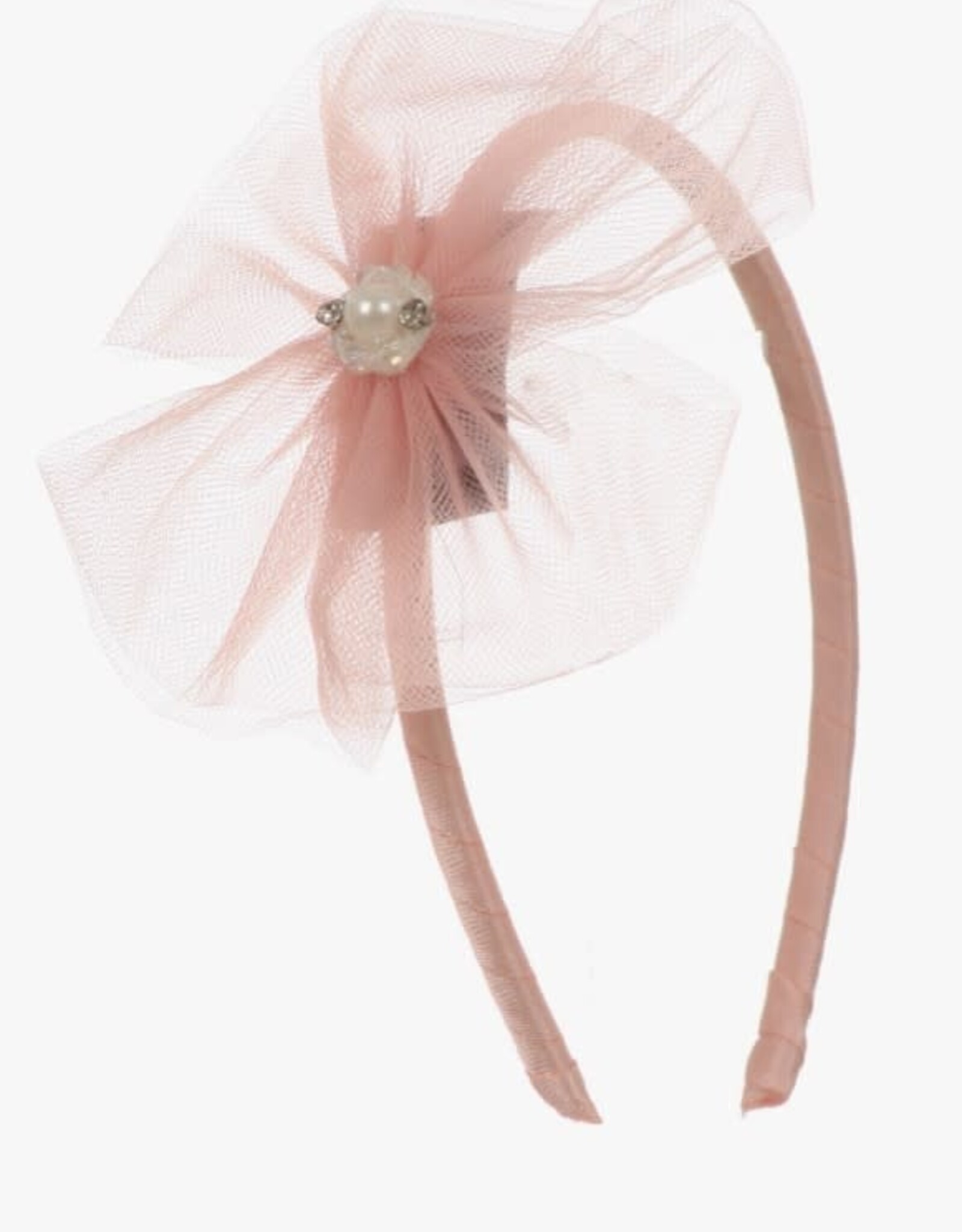 Illusion Bow Pearl Headband