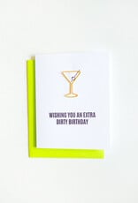 Extra Dirty Birthday Paperclip Card