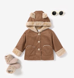 Baby Hooded Coat with Ears