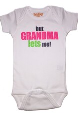 Sara Kety Onesie But Grandma Lets Me Girl 6-12 Months