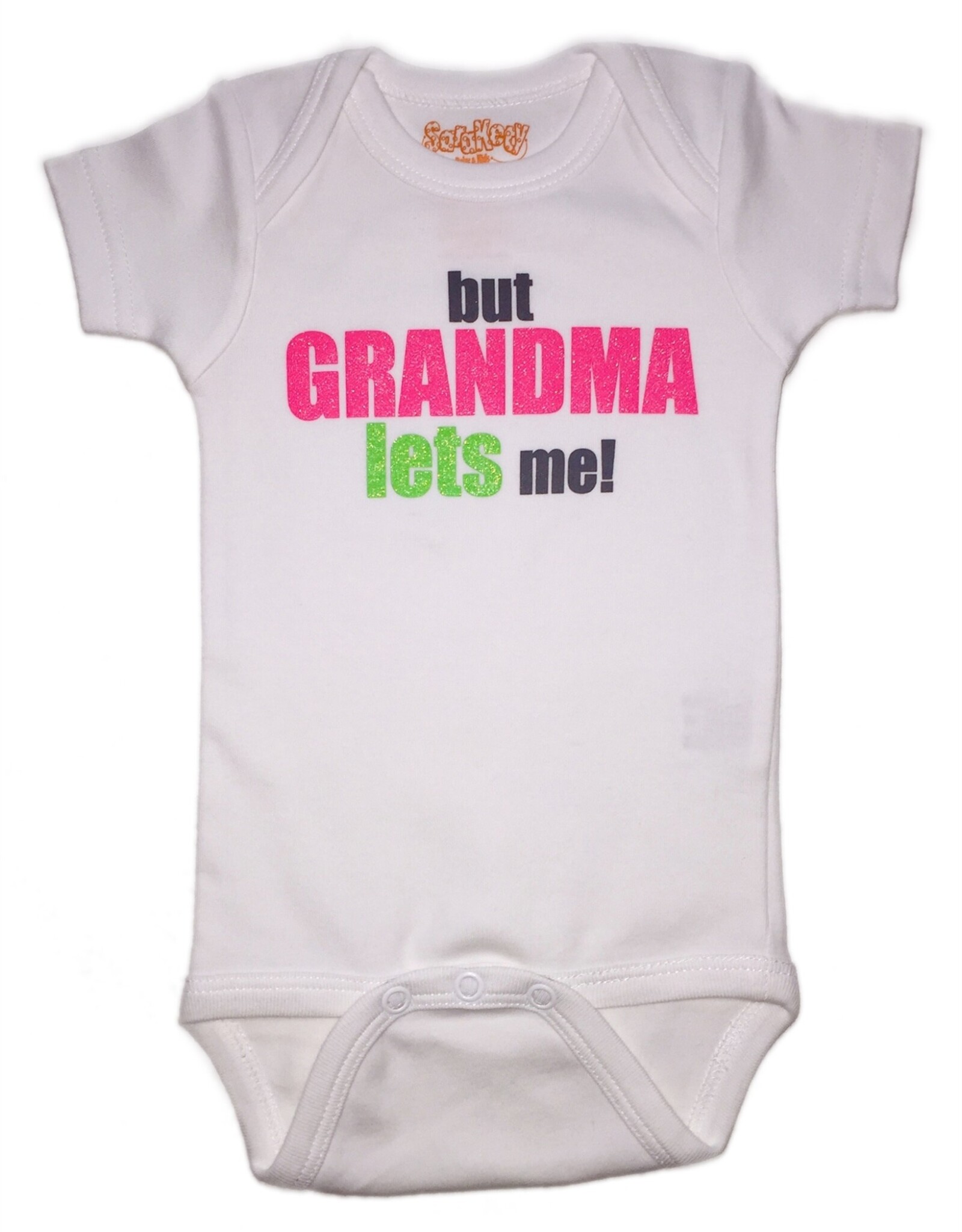 Sara Kety Onesie But Grandma Lets Me Girl 6-12 Months