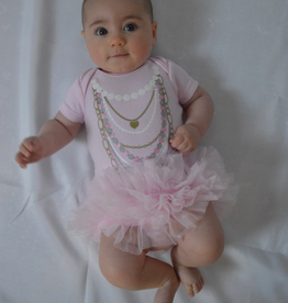 Onesie Pink Necklaces 12-18 Months Pink