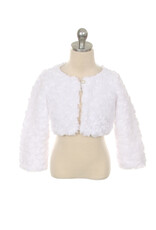 Girls' Fur Bolero