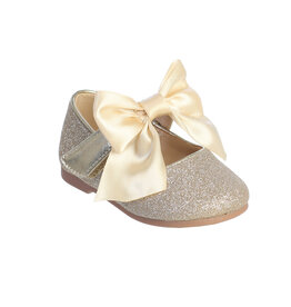 Infant Glitter Bow Dress Shoe