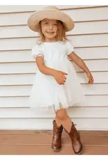 Infant Puff Sleeve Tutu Dress