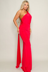 Open Back One Shoulder Multi Way Gown