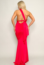 Open Back One Shoulder Multi Way Gown