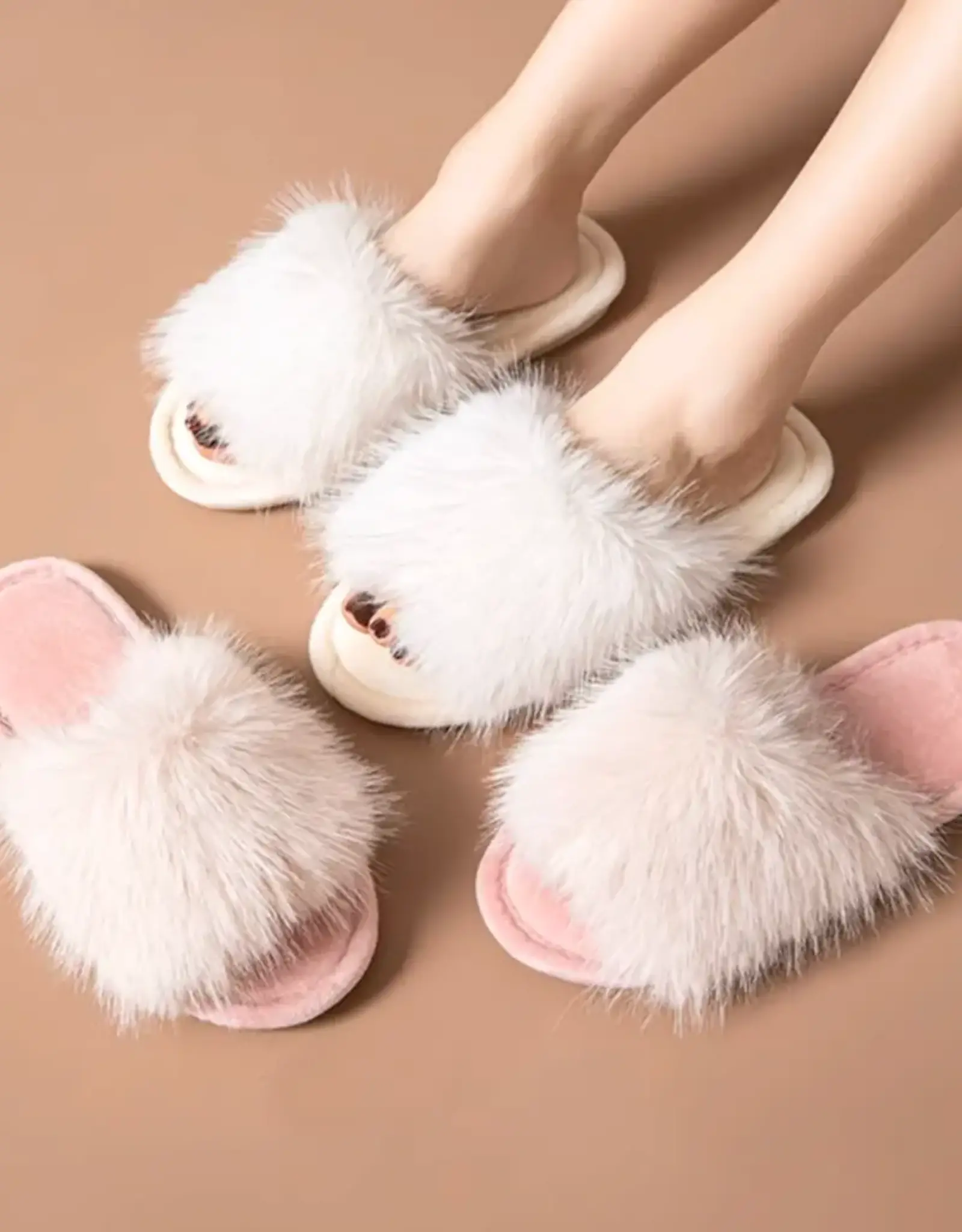 Plush House Slippers