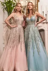 Ombré Shimmer Ball Gown