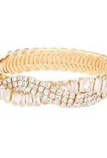 CZ Pave Statement Bracelet