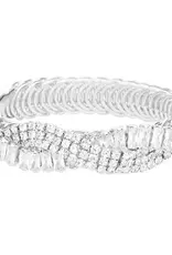 CZ Pave Statement Bracelet