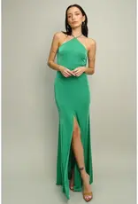 Gucci Green Low Back Gown