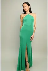 Gucci Green Low Back Gown