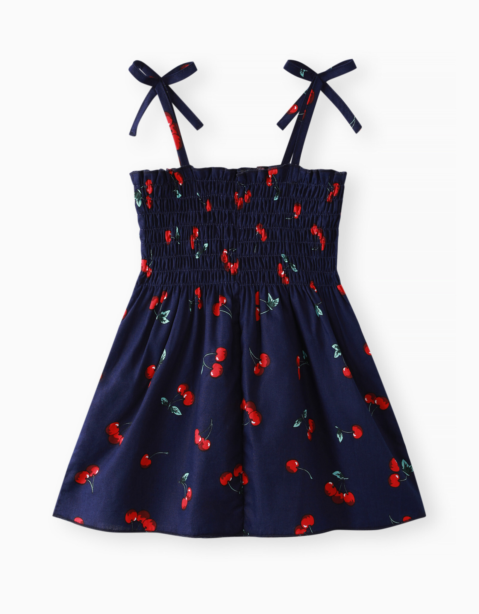 Infant Cherry Print Dress 100 Cotton Pinktini