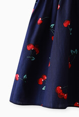 Infant Cherry Print Dress 100% Cotton