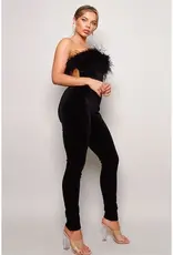 Feathers & Velvet Jumpsuit