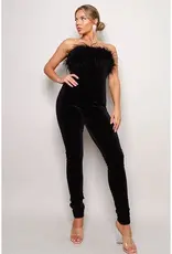 Feathers & Velvet Jumpsuit