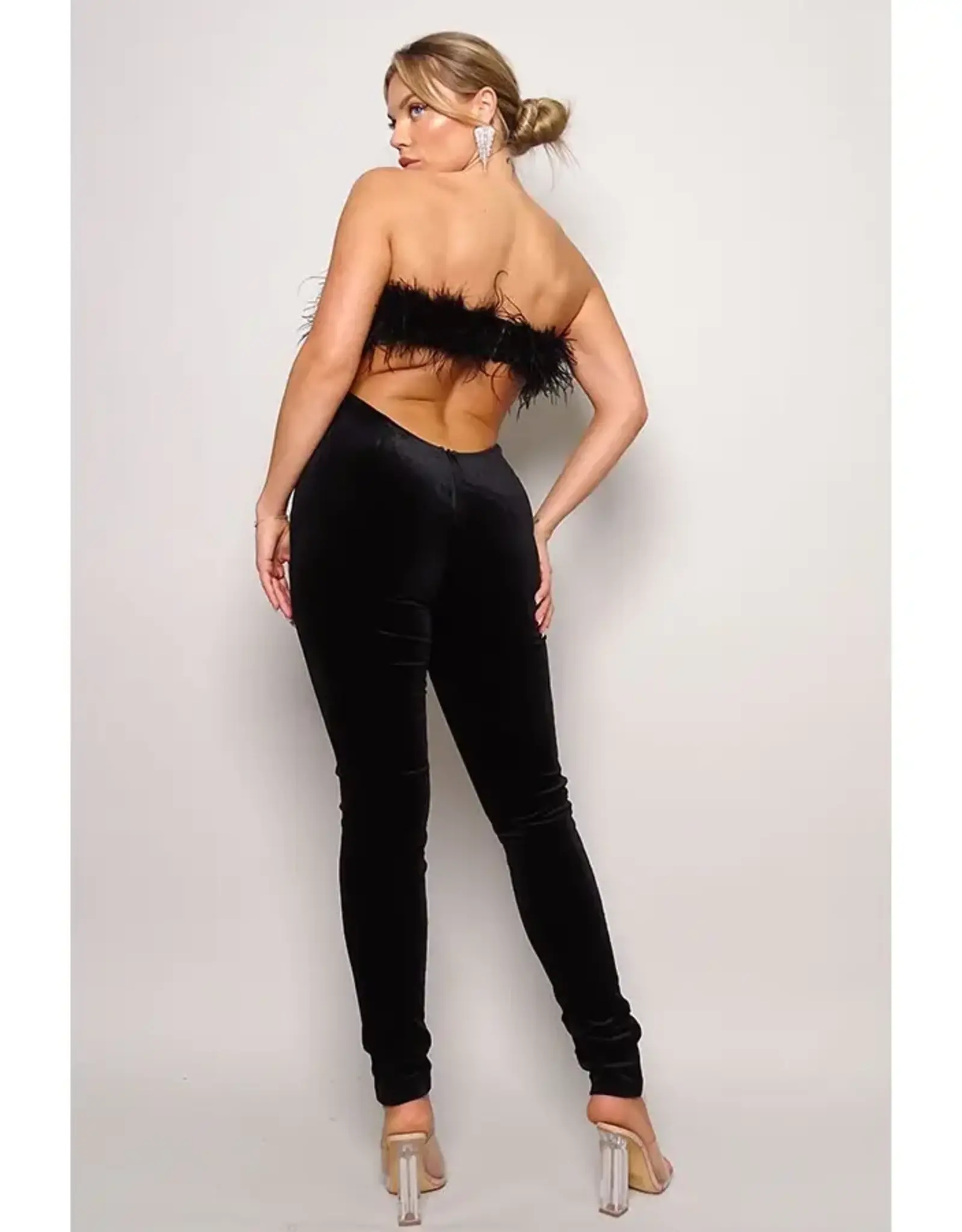 Feathers & Velvet Jumpsuit
