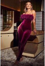 Feathers & Velvet Jumpsuit