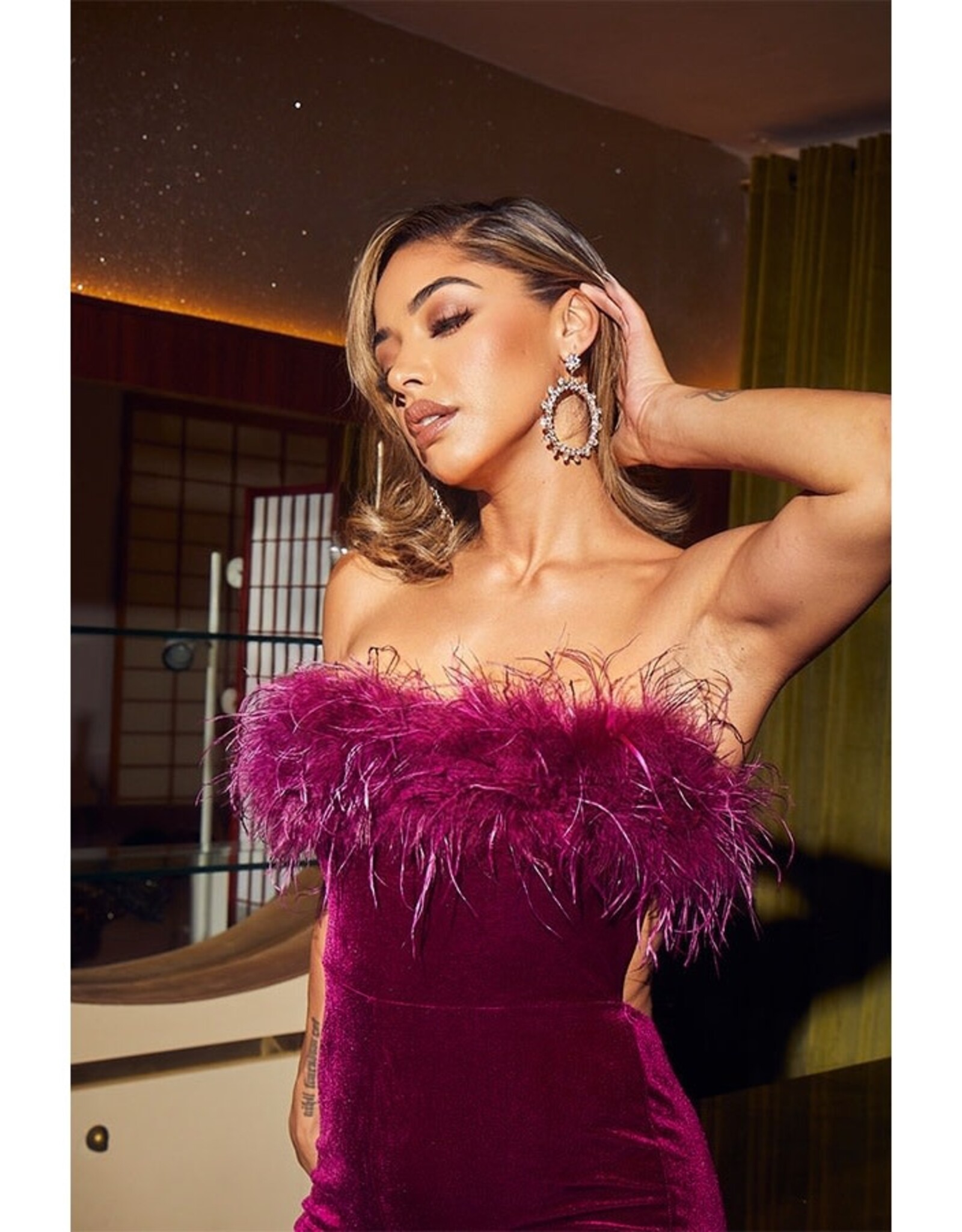 Feathers & Velvet Jumpsuit