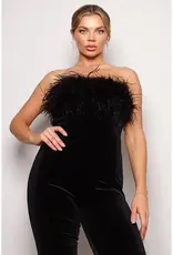Feathers & Velvet Jumpsuit