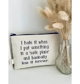 Zipper Pouch "Safe Place"